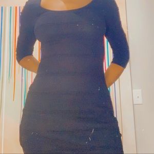 Little black mini dress